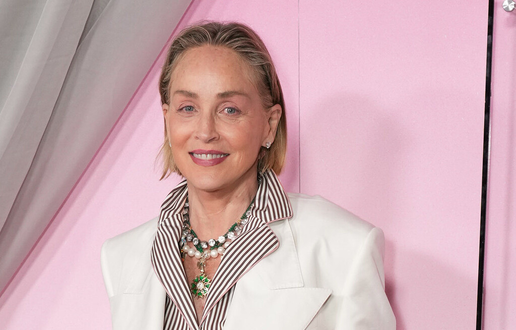 Sharon Stone u prugastom kompletu na događanju Fashion Trust U.S. Awards u Los Angelesu - 4