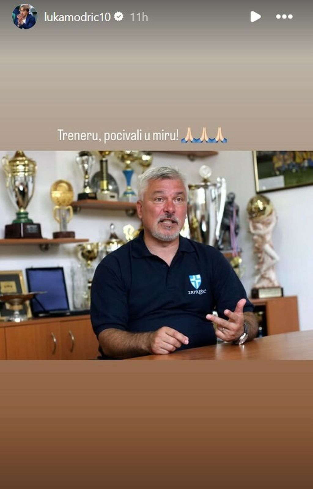 Modrićeva poruka za Srećka Bogdana