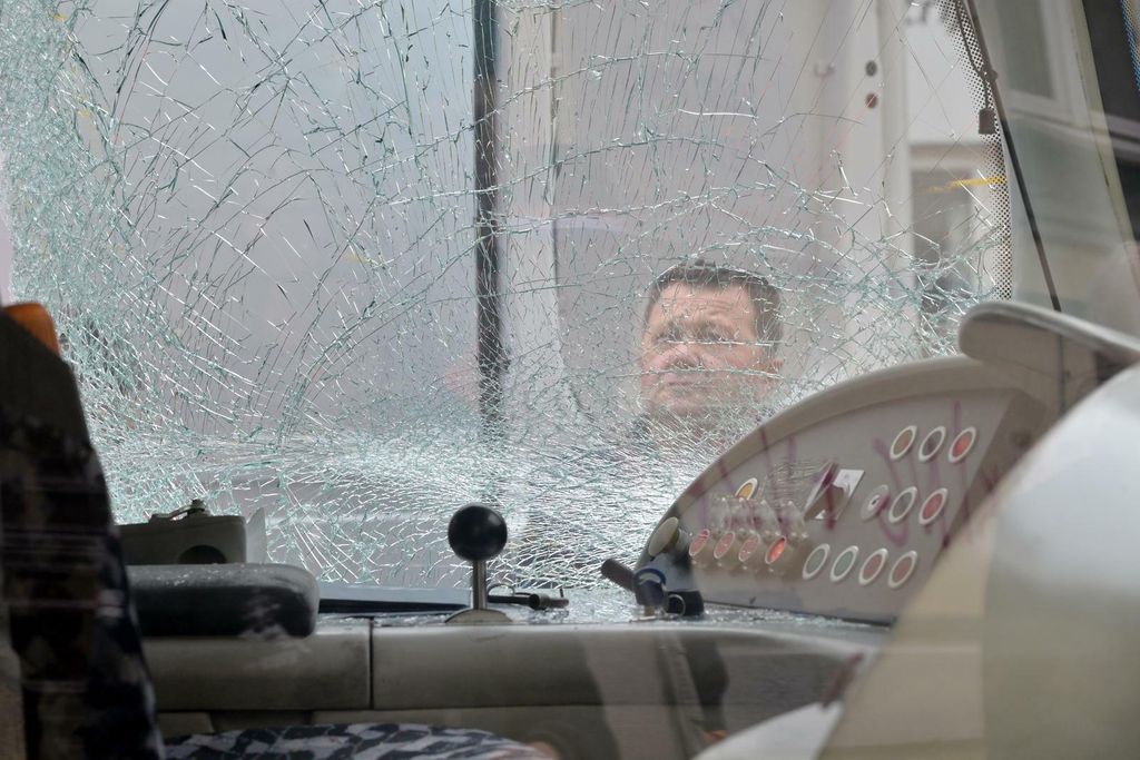 Sudar kamiona i tramvaja - 2