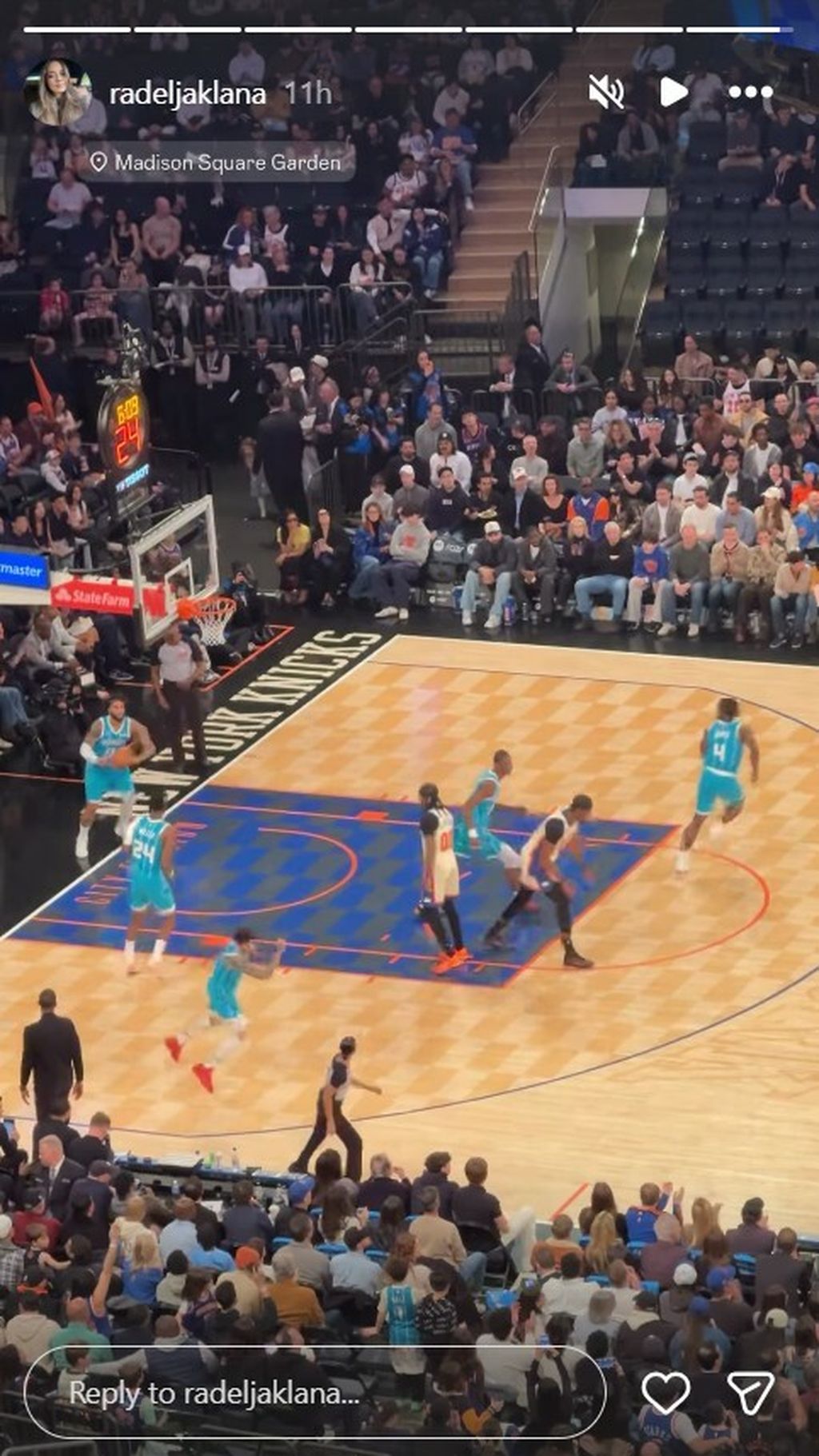 Lana Radeljak na Instagramu