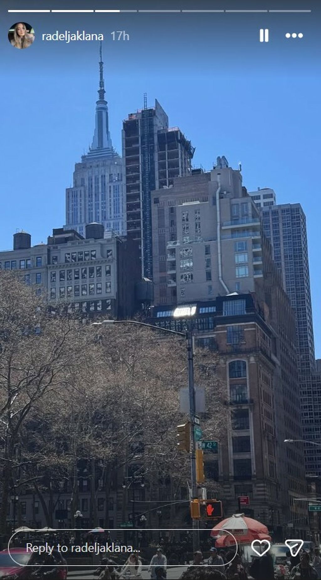 Lana Radeljak na Instagramu