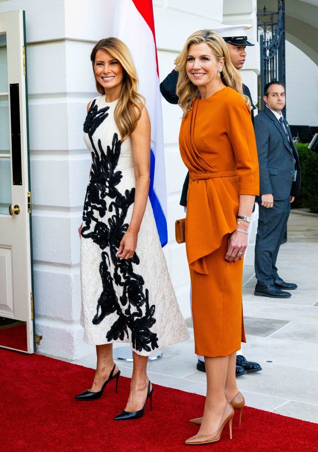 Melania Trump i nizozemska kraljica Máxima