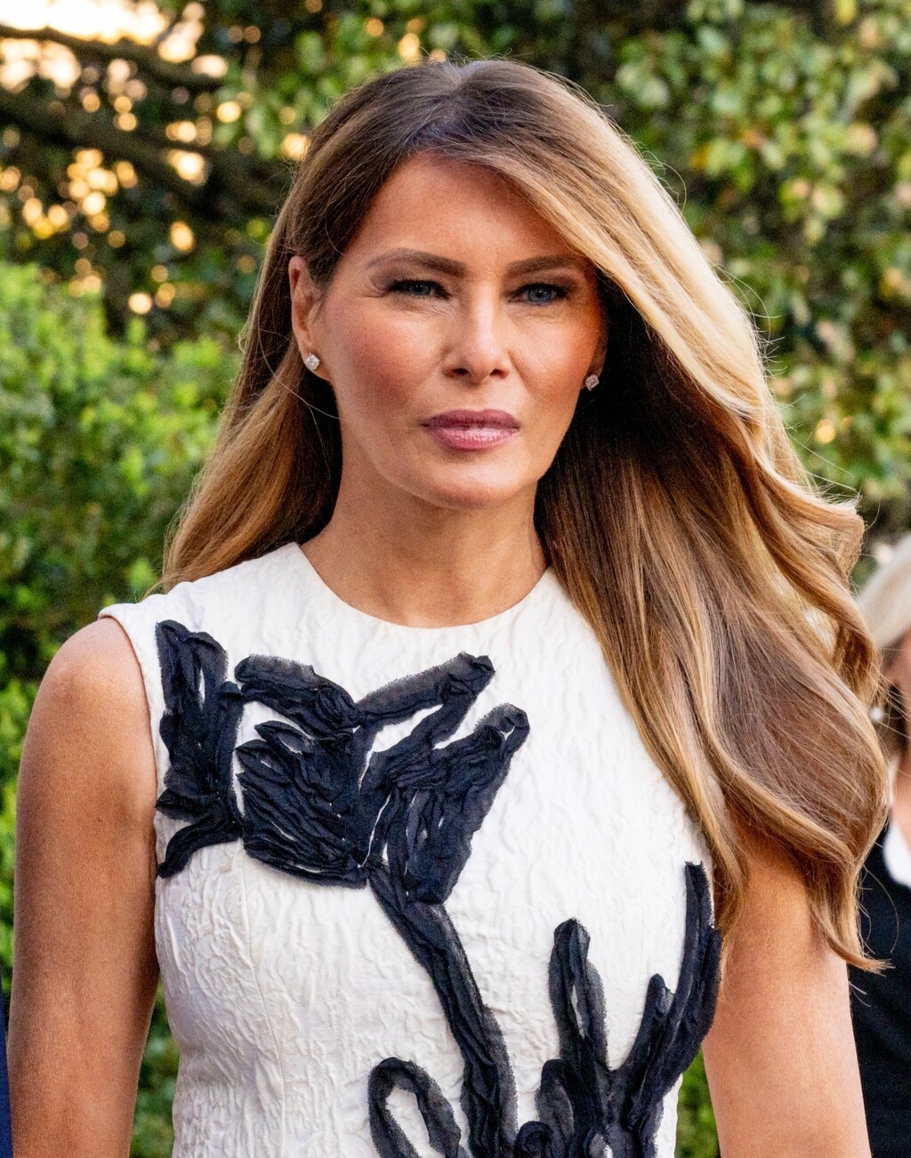 Melania Trump na susretu s nizozemskim kraljem i kraljicom