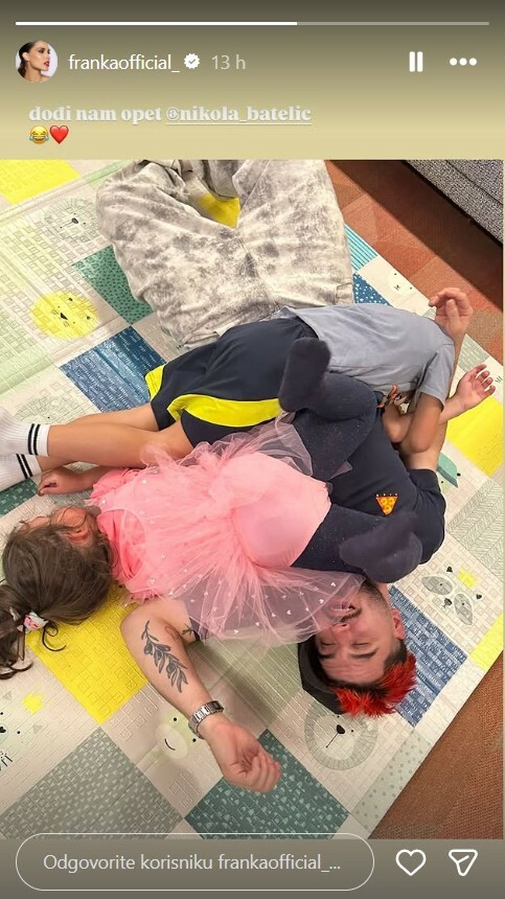 Franka Batelić na Instagramu