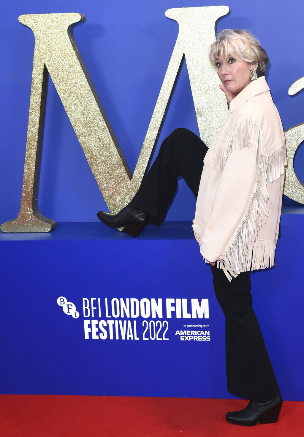 Emma Thompson dobro se zabavlja na crvenom tepihu