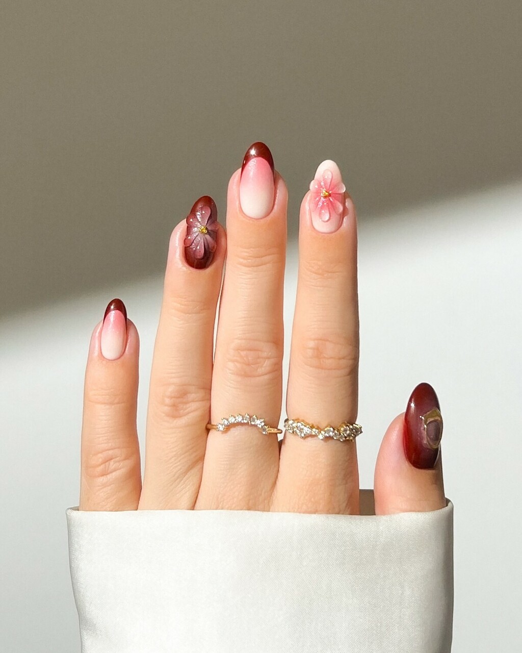 Cvjetne manikure stvorene su za proljeće - 4