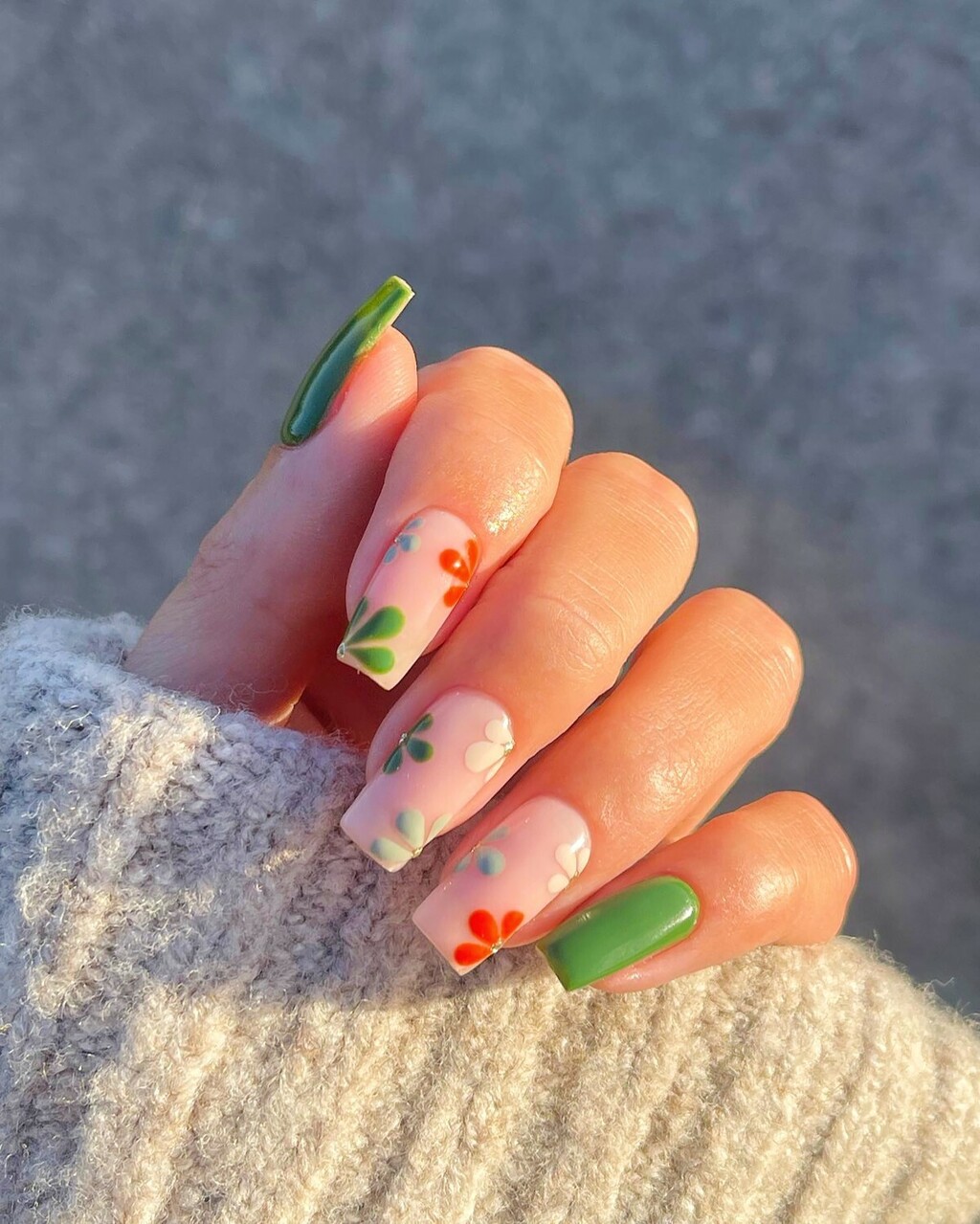 Cvjetne manikure stvorene su za proljeće - 9