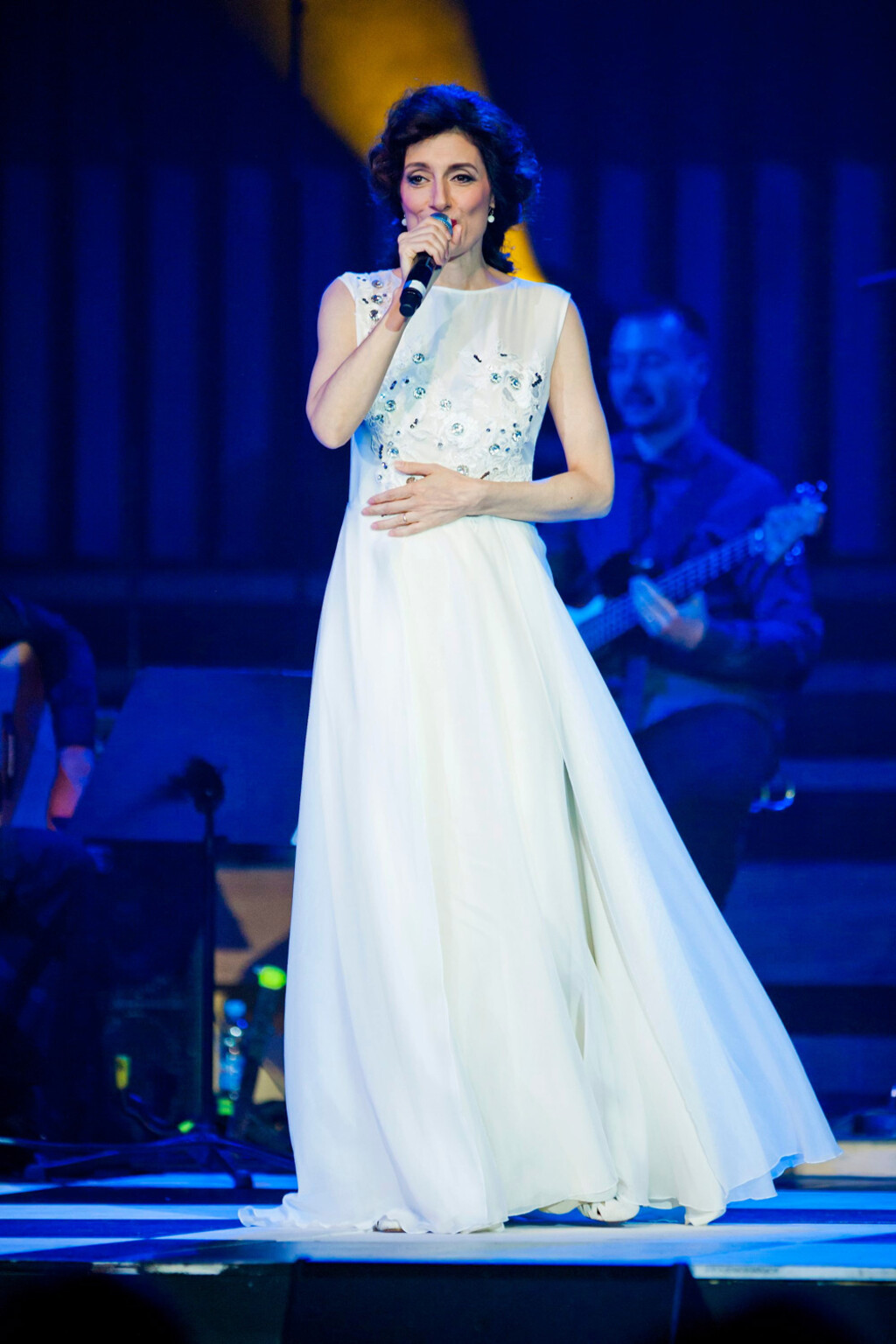 Doris Dragović 2012. na koncertu u Lisinskom povodom 30 godina karijere