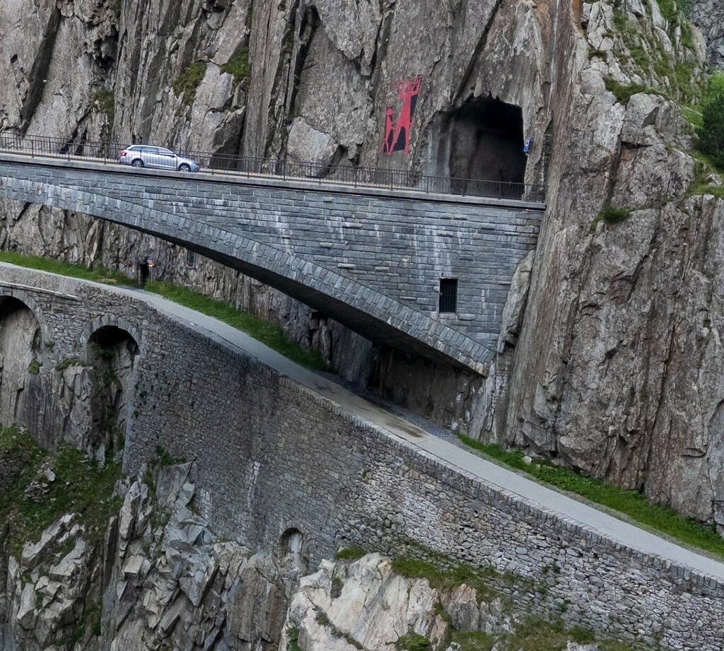 Mural Heinricha Daniotha na stijeni