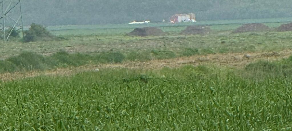 Sletio zrakoplov kod Vinkovaca