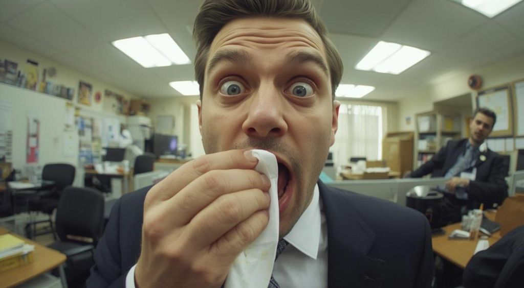 Kamenje, zemlja, papir i spužva na tanjuru