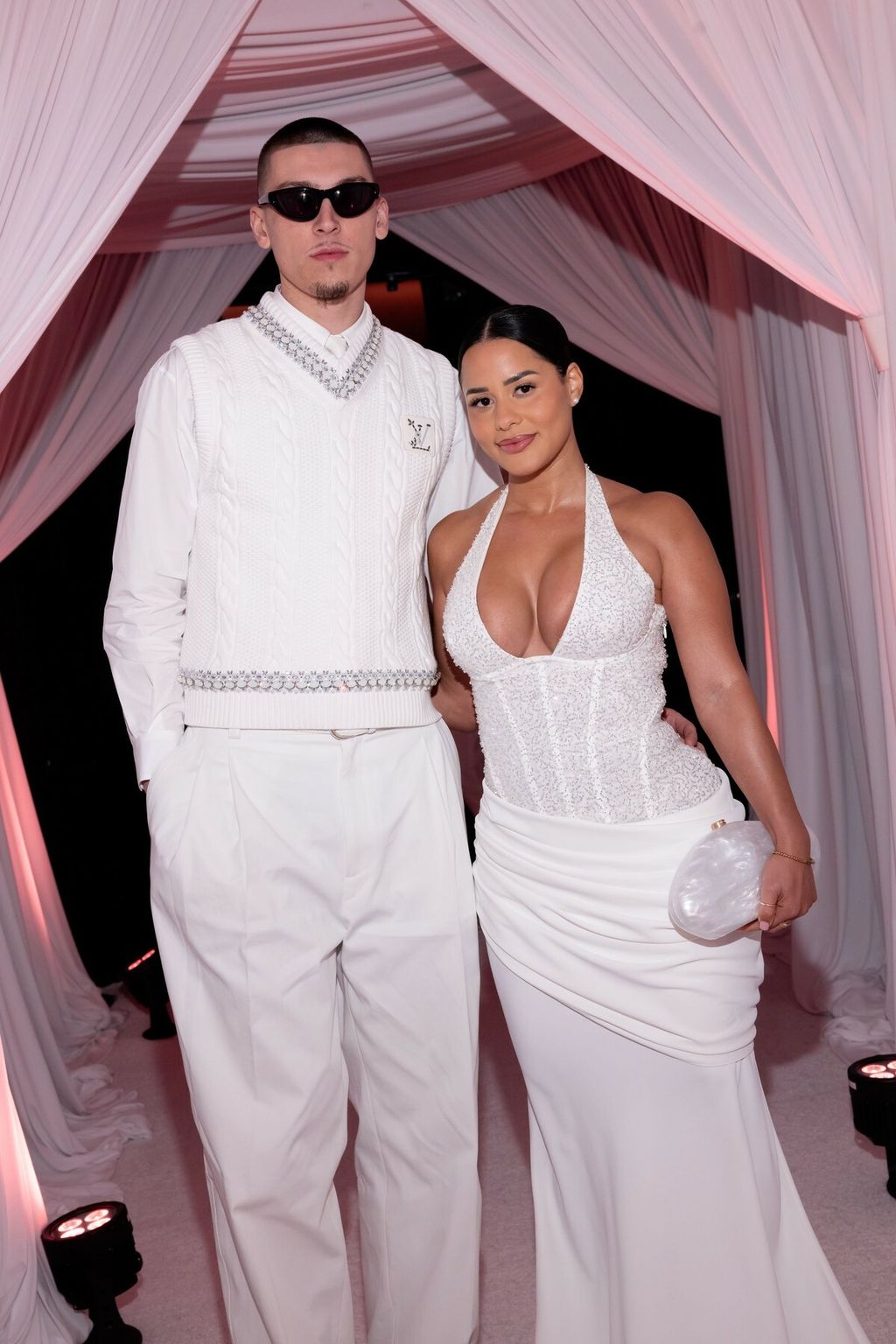 Tyler Herro i Katya Elise Henry