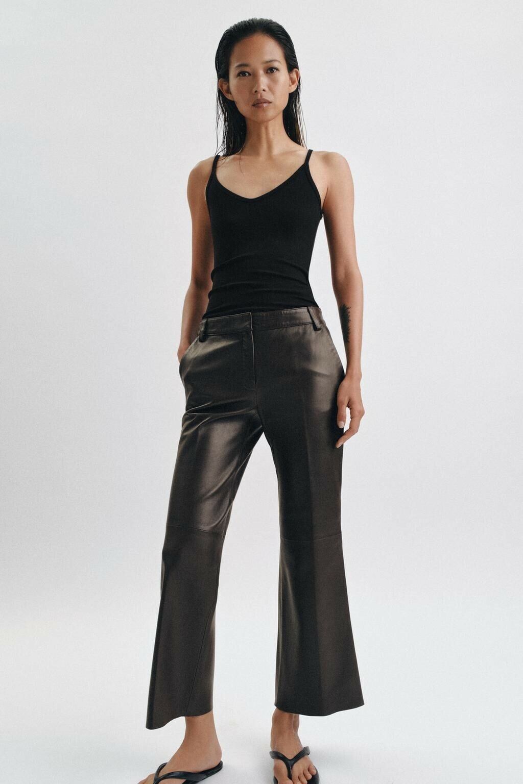 Zara kožnate hlače, 149 eura