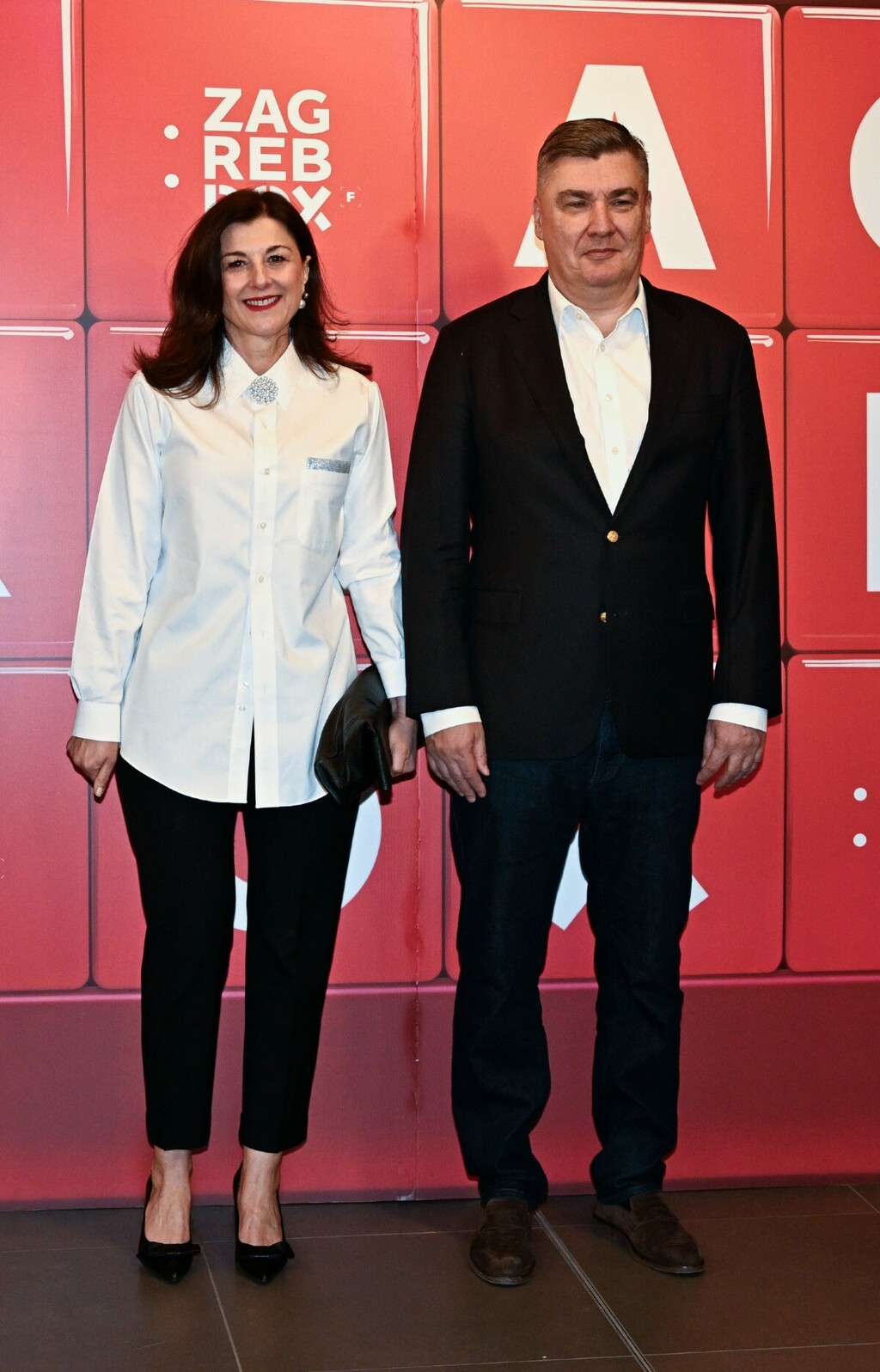 Sanja Musić Milanović i Zoran Milanović na svečanom otvorenju ZagrebDoxa