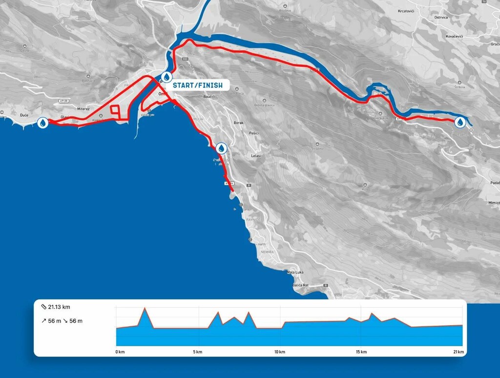 Omiški polumaraton - 1