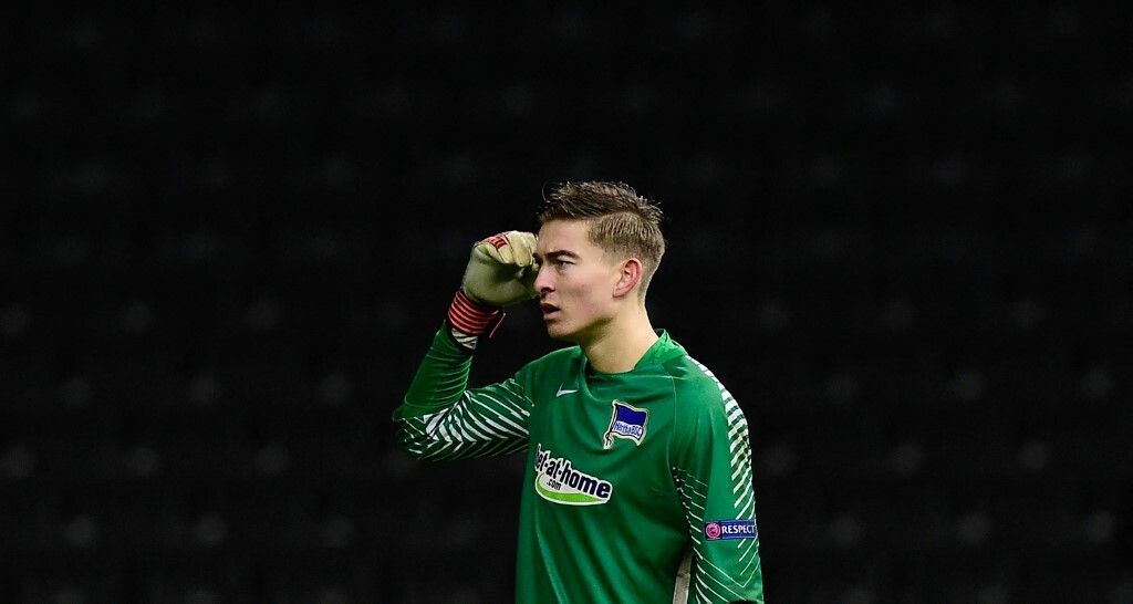 Jonathan Klinsmann u dresu Herthe