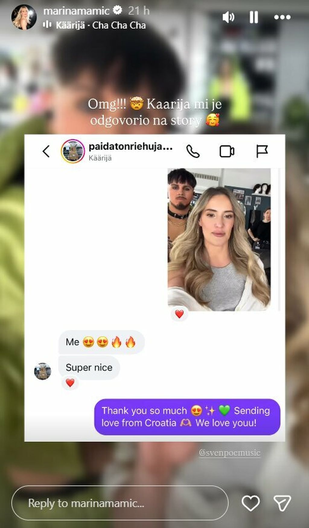 Marina Mamić i Käärijä - 1