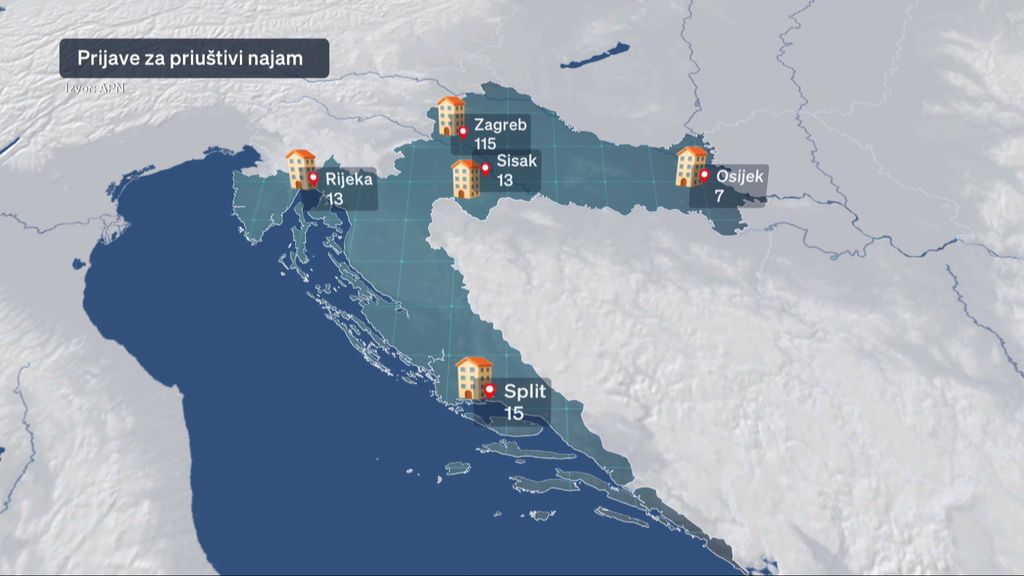 Raste interes za priuštivi najam