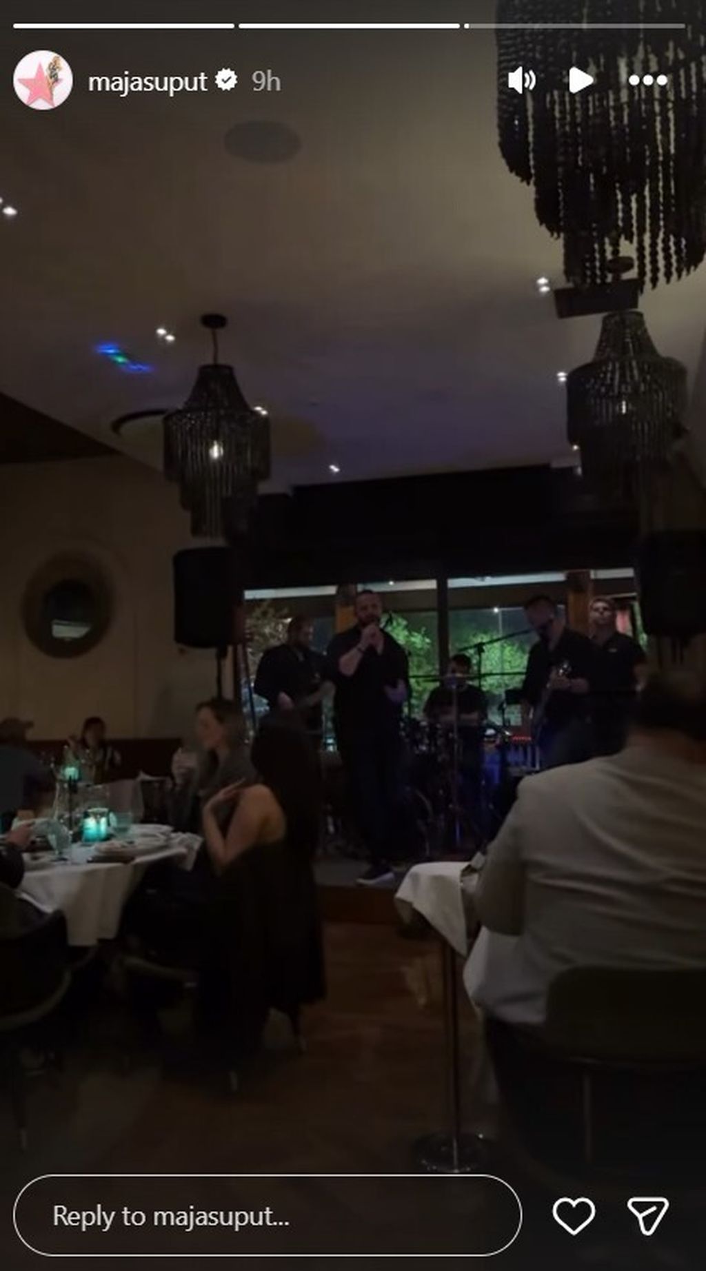 Maja Šuput na Instagramu