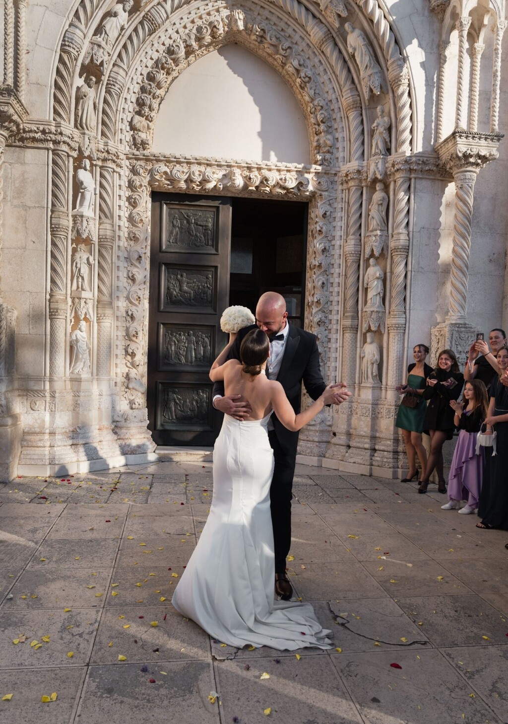 Vjenčanje Mirne Tomaš, zvijezde Kumova