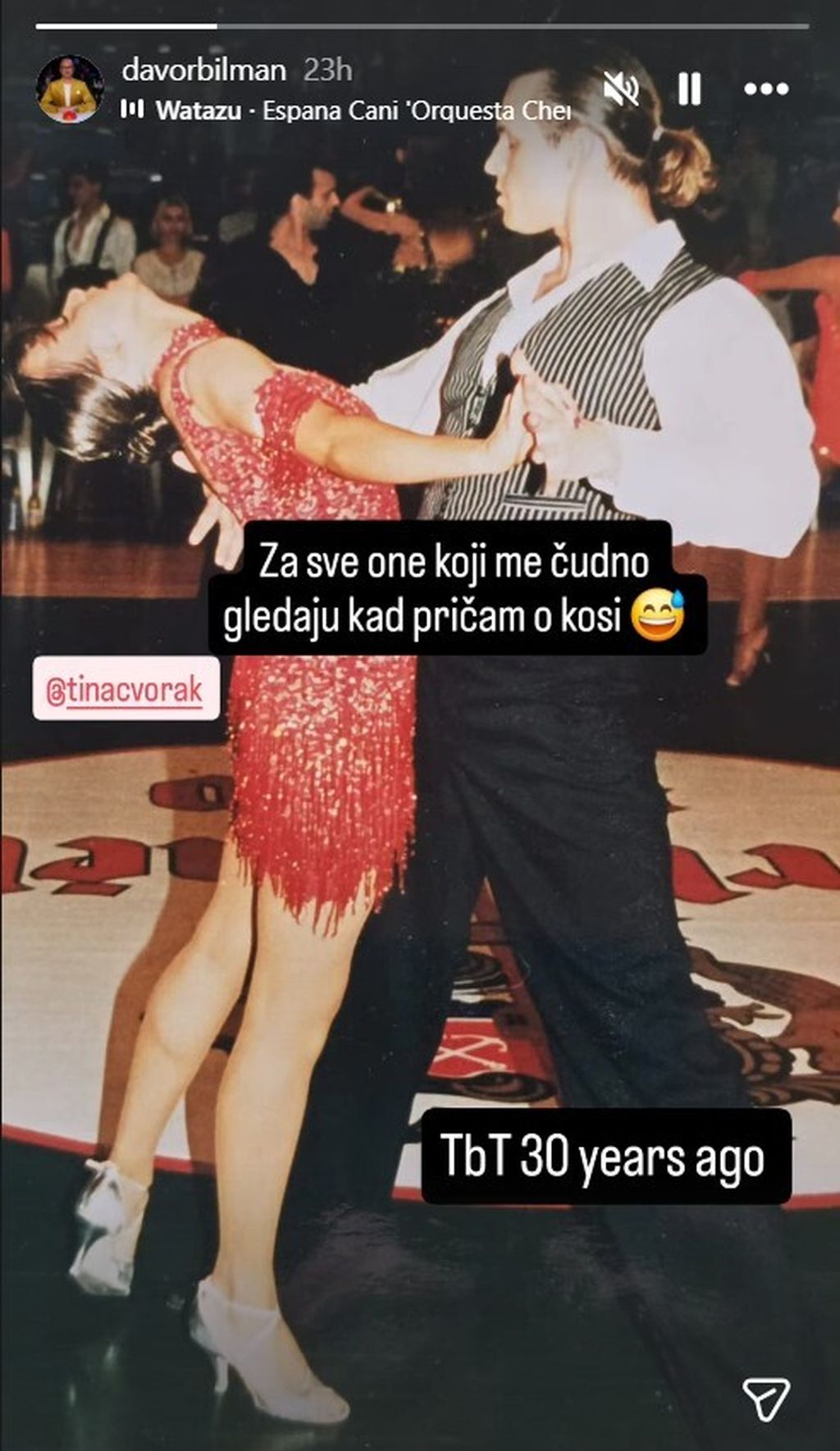 Davor Bilman na Instagramu