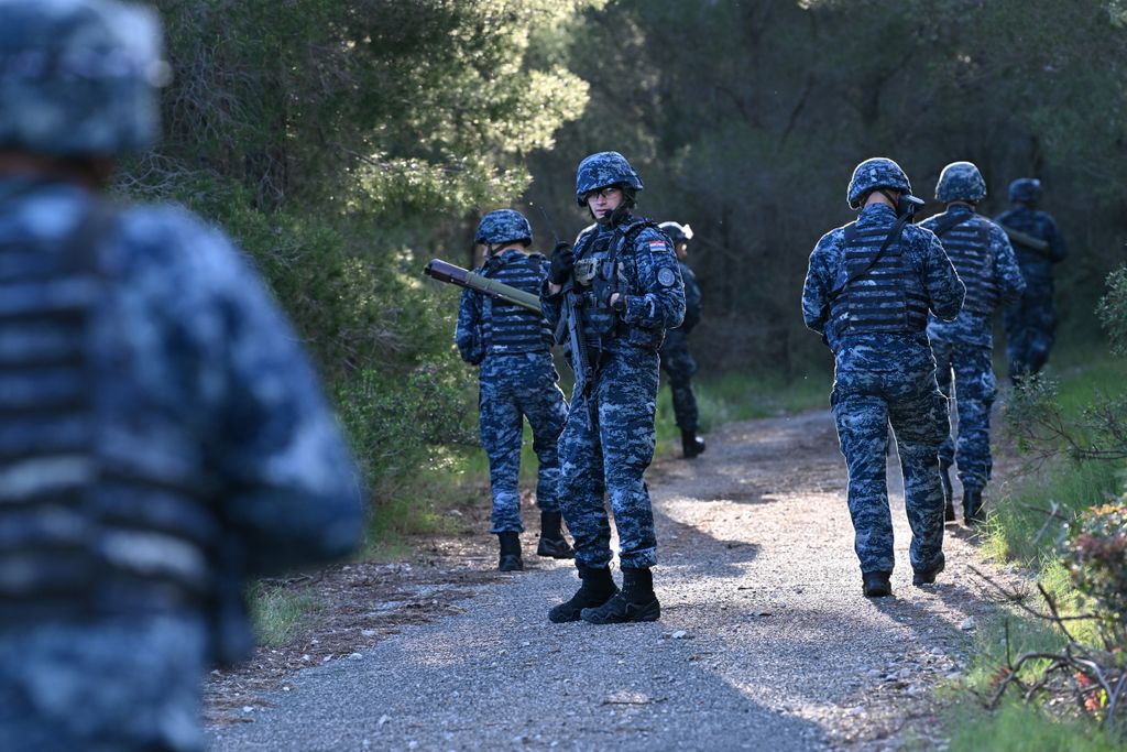 Proveden ciklus vježbi Hrvatske ratne mornarice  - 31