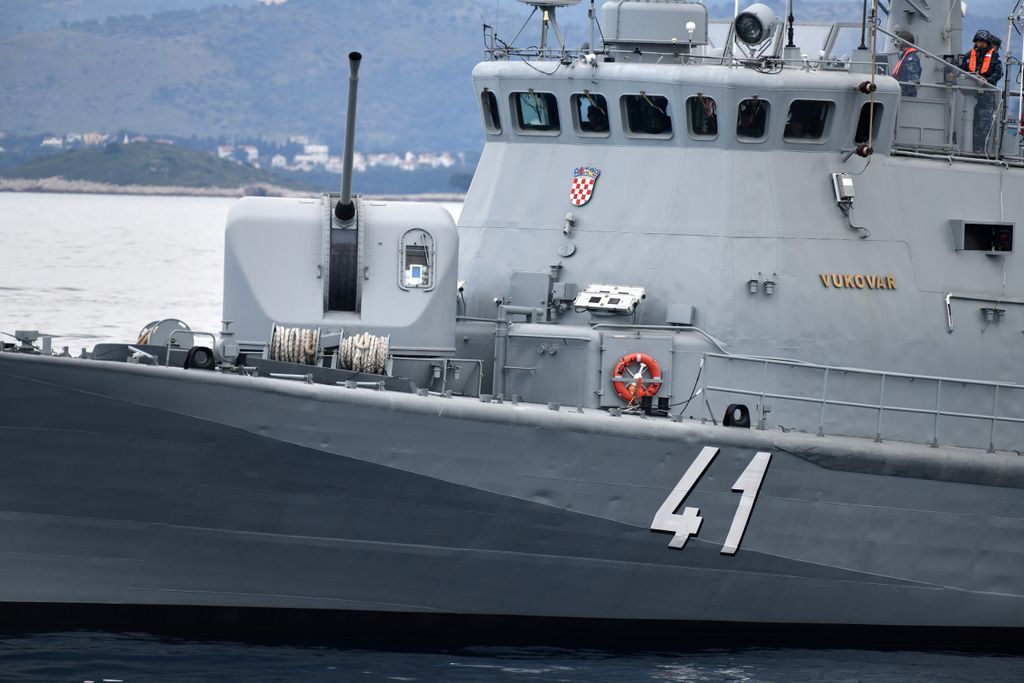 Proveden ciklus vježbi Hrvatske ratne mornarice  - 31