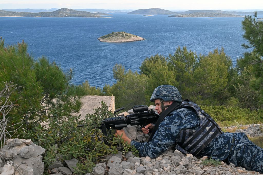 Proveden ciklus vježbi Hrvatske ratne mornarice  - 31