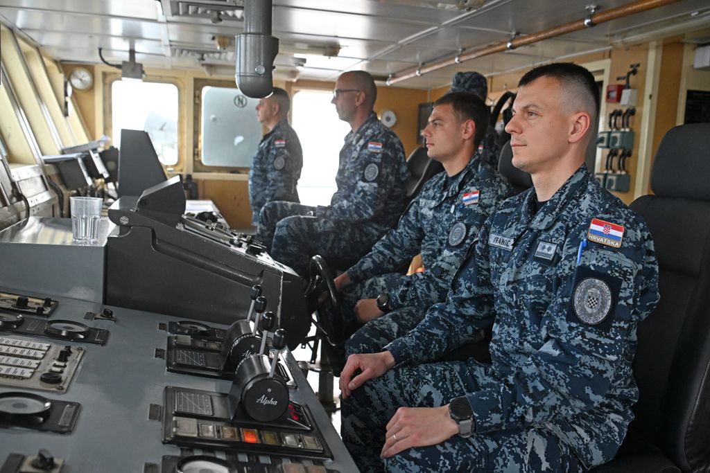 Proveden ciklus vježbi Hrvatske ratne mornarice  - 31