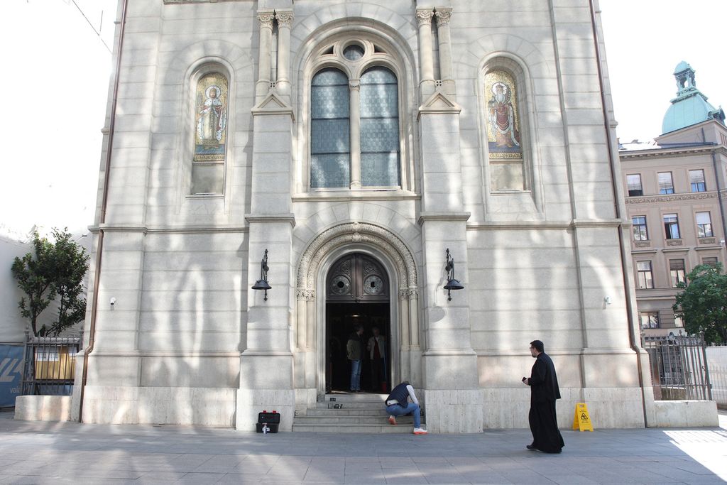 Vandalizirana pravoslavna crkva u Zagrebu - 3