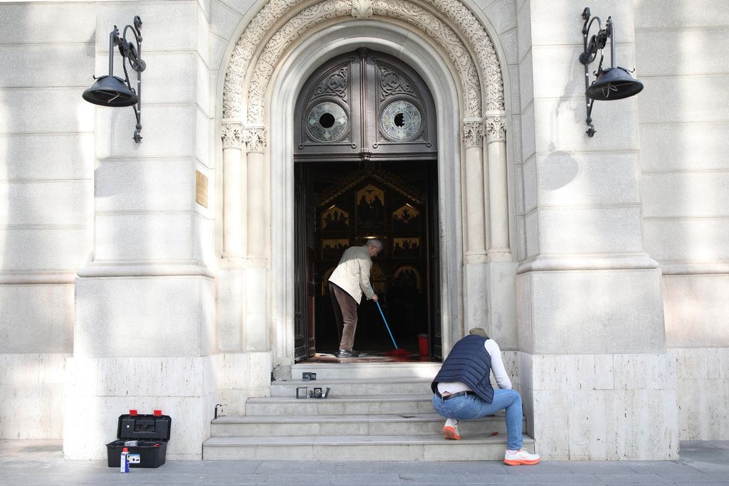 Vandalizirana pravoslavna crkva u Zagrebu - 3