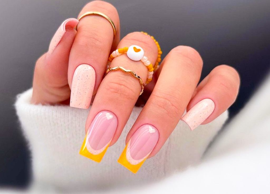 Francuska manikura u bojama