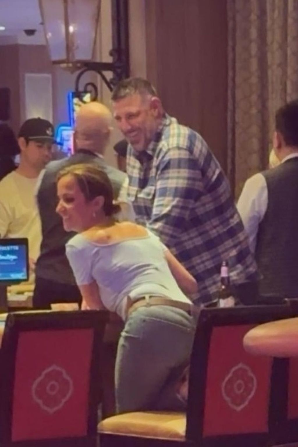 Dianna Russini i Mike Vrabel