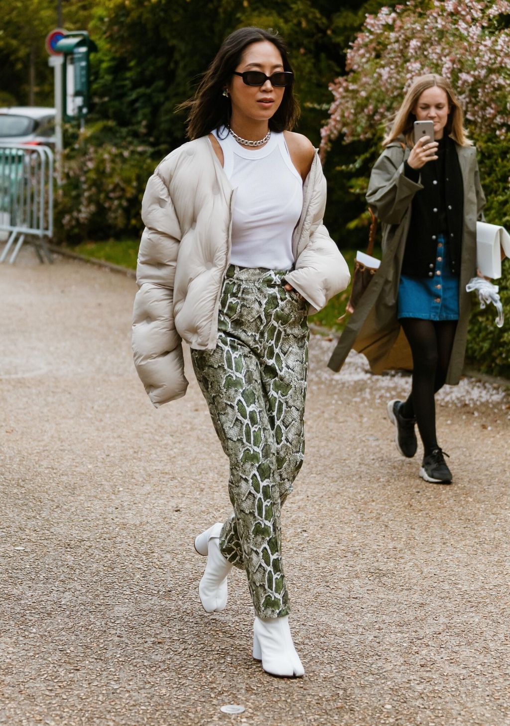 Model Tabi u street style izdanju s Tjedna mode