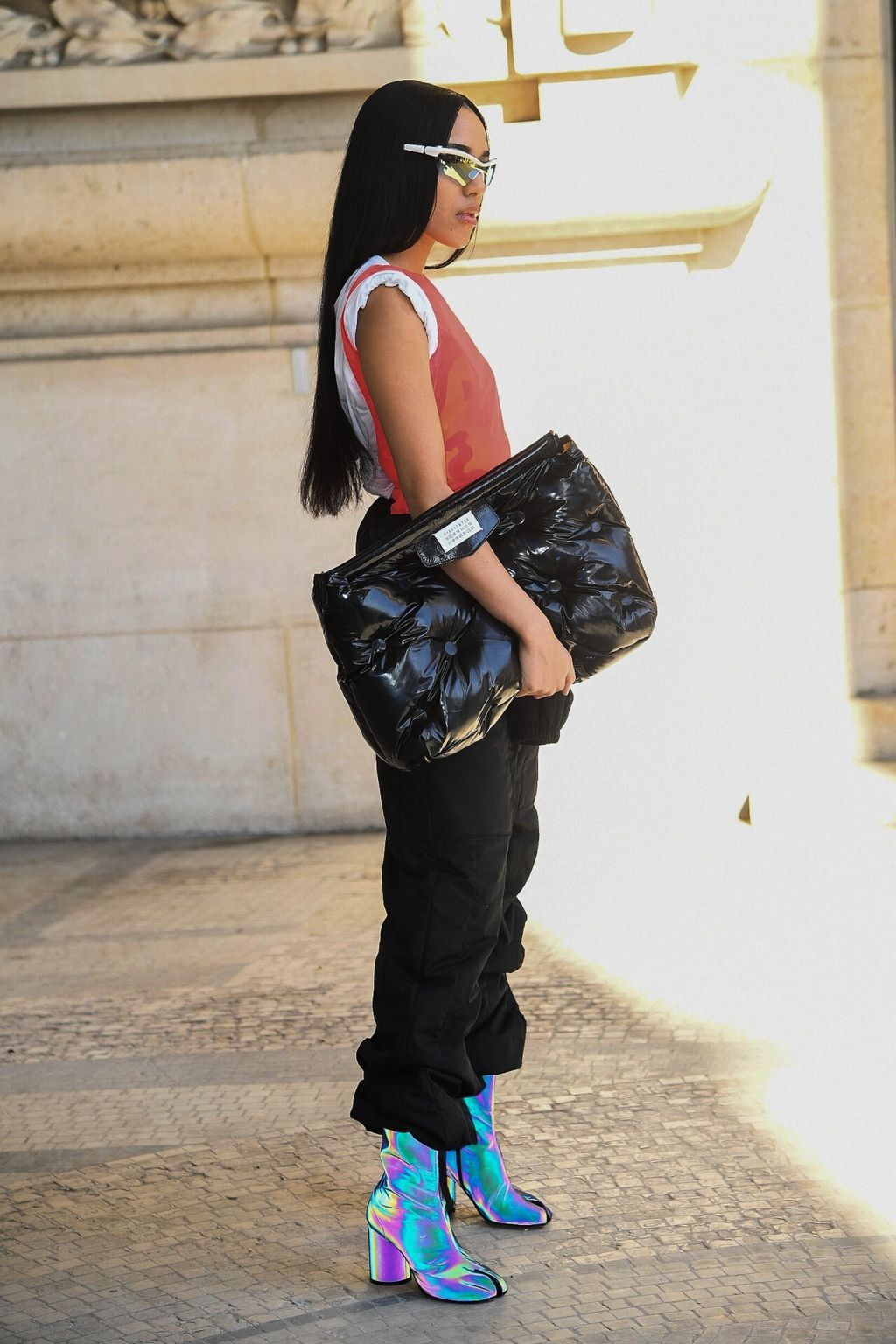 Model Tabi u street style izdanju s Tjedna mode