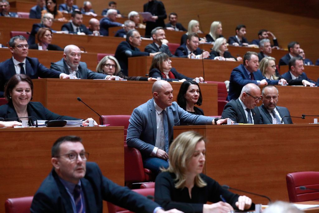 Sjednica Hrvatskog sabora