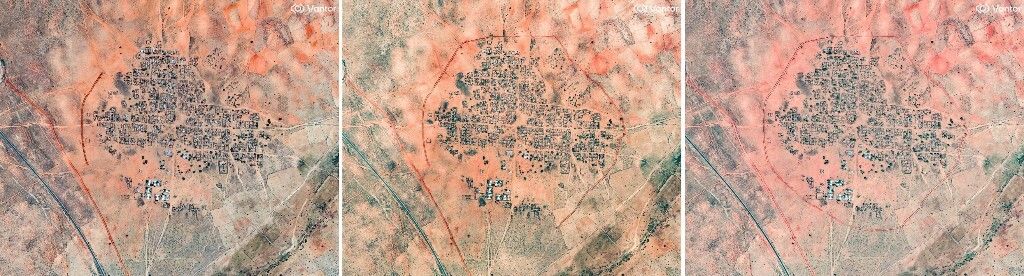 Satelitska snimka Al-Fašira