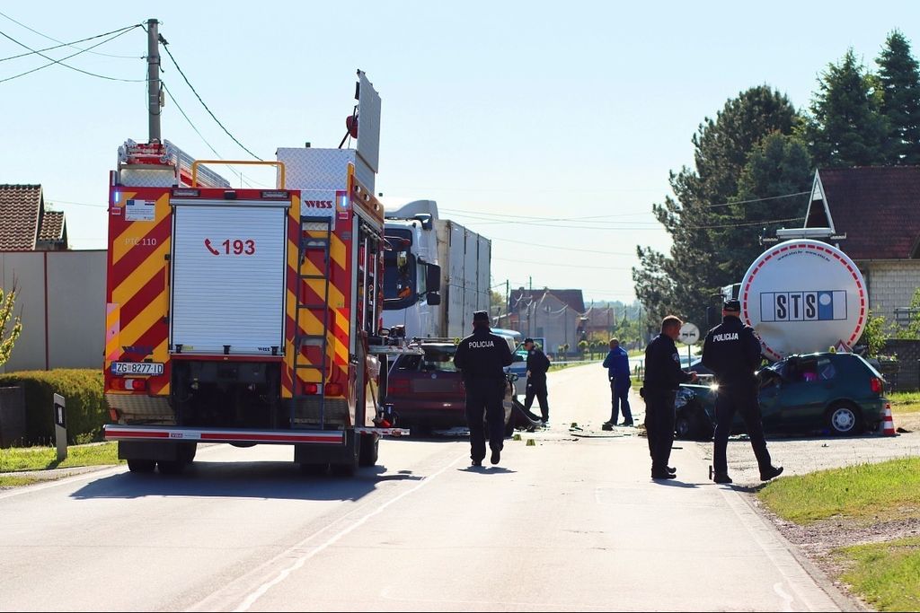 Teška prometna nesreća u Pitomači - 1