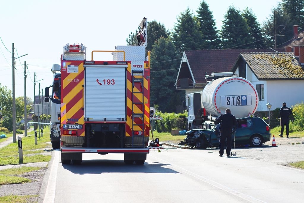 Teška prometna nesreća u Pitomači - 1