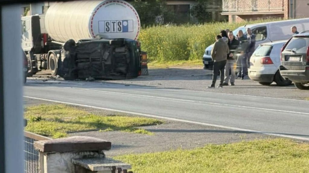 Teška prometna nesreća u Pitomači - 1