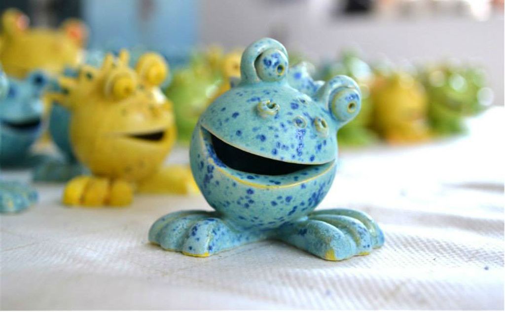 Vesele žabice zaštitni su znak ateljea Valkaj