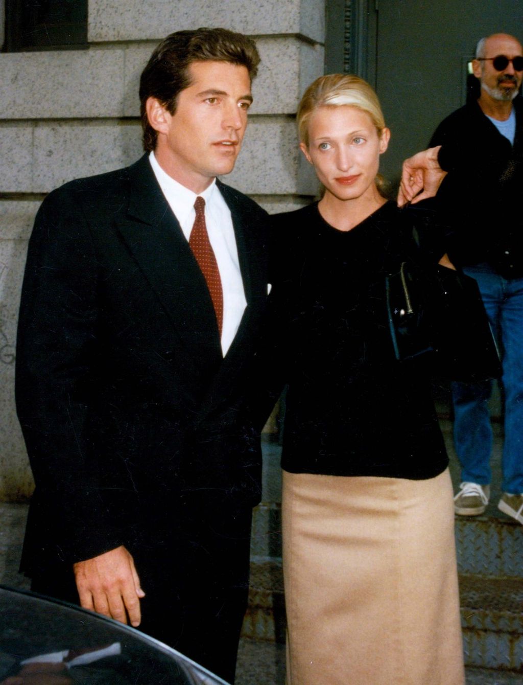 John i Carolyn nakon povratka s medenog mjeseca