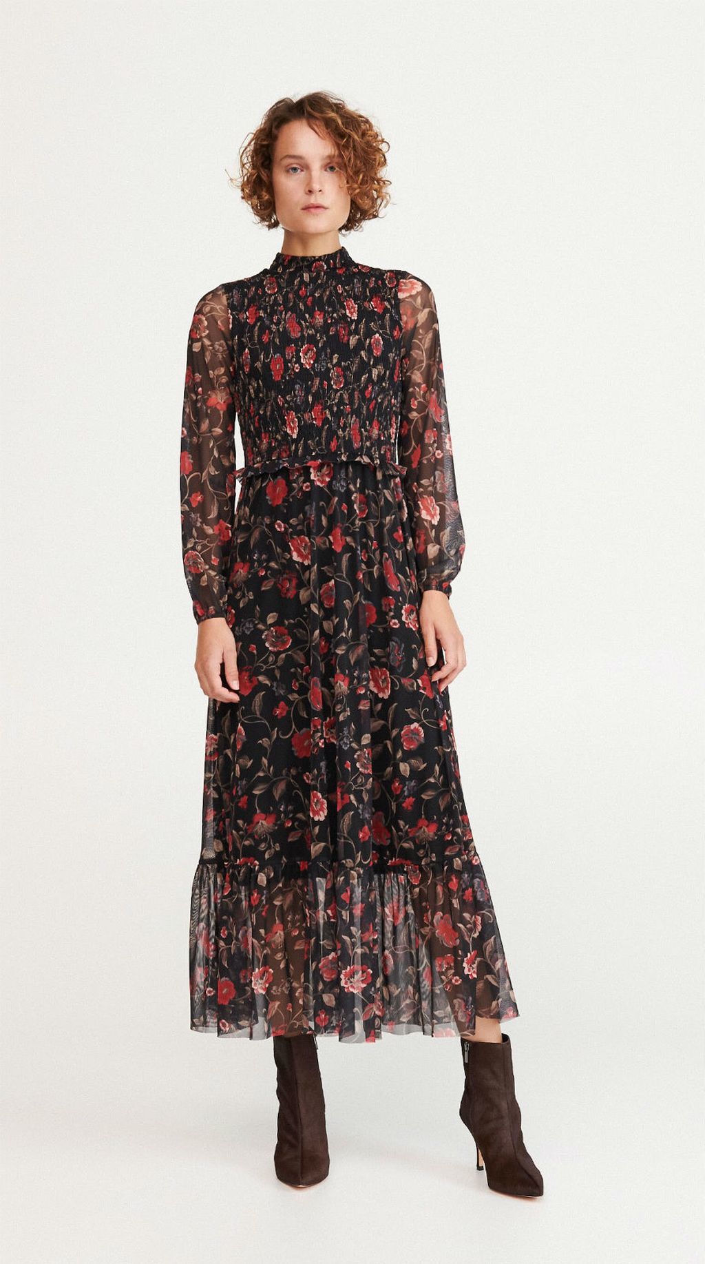 Jesenske cvjetne haljine iz trgovina 2019. - 2