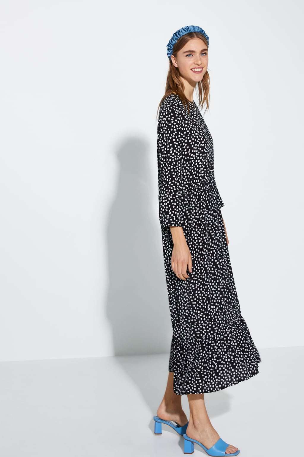 Crna verzija popularne haljine na točkice - 2