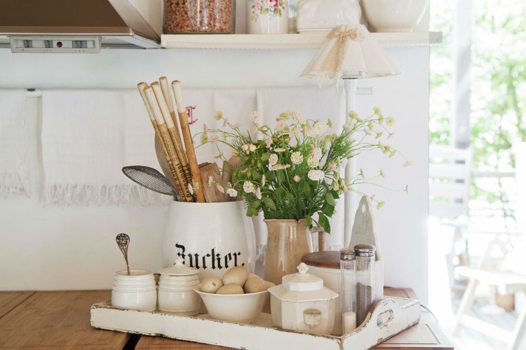 Bakina kuća uređena u shabby-chic stilu