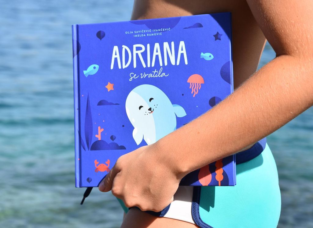 Adriana se vratila edukativna je slikovnica koja najmlađima približava ljepote Jadrana