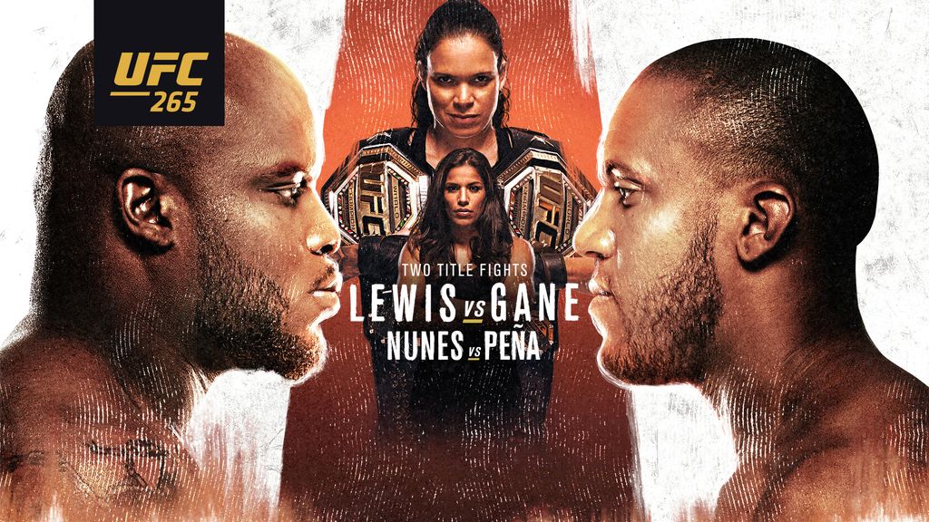 UFC 265: Lewis - Gane
