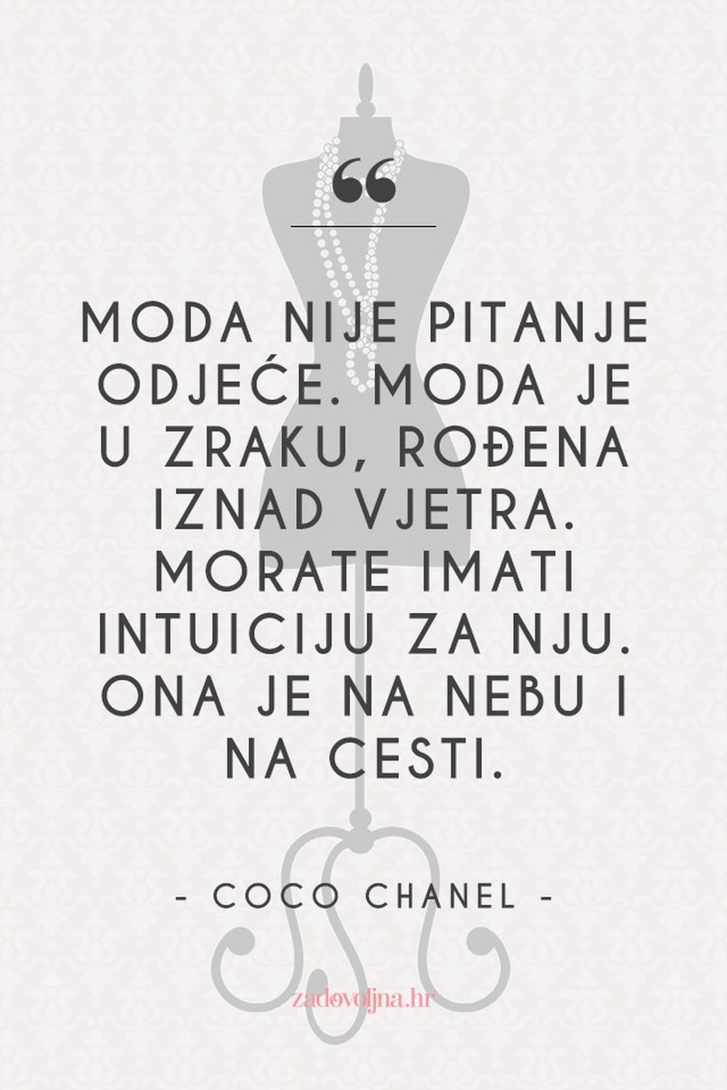 Citati dizajnerice Coco Chanel nadahnjuju žene već desetljećima - 2