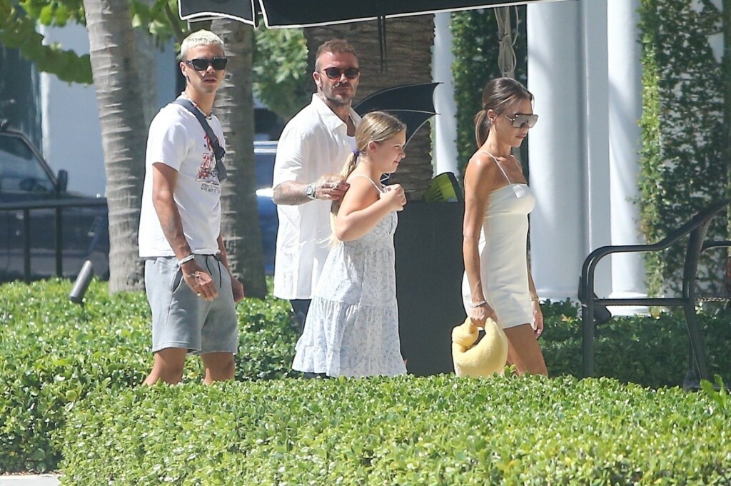 Obitelj Beckham na Floridi na odmoru