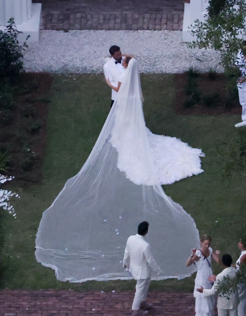 Gospodin i gospođa Affleck na dan vjenčanja